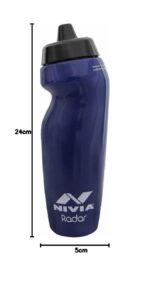 Nivia Radar Sippers Bottle for Sports Cycling, Gym & Running Bottle, training, Exercise, & Fitness, with Portable, Light Weight, & Leakproof with Quick-Grip, 625ml (Navy/Blue, Polyethylene, Pack of 1) - Image 3