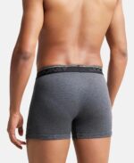 Jockey 8009 Men's Super Combed Cotton Rib Solid Boxer Brief with Ultrasoft Waistband (Pack of 3) - Image 5