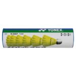 Yonex Mavis 350 Nylon Shuttlecock With Blue Racquetballs Cap (Yellow, Racquetball) - Image 3