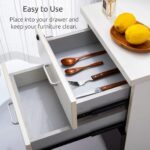 ElastPro EVA Food Grade Washable Anti Slip Mat/Sheet for Fridge, Shelf Liner, Table, Kitchen Drawer mat (Diamond Clear, 5 Meter) - Image 4