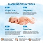 Amazon Brand - Supples Premium Baby Diaper Pants | 62 Baby Diapers | Large | 9-14 Kg | 12 Hrs Absorption | Cushiony Cotton Soft Fabric | Phthalates-Free | Triple Leak Guard - Image 3