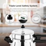Butterfly Curve Stainless Steel Outer Lid Pressure Cooker, 3 Litre - Image 2