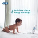 Jr. Sr. Baby Diaper Pants | Medium (M) Size (7-12 kg), 72 Count | Pack of 1 | Upto 12 hr Absorption with Advanced Leak Protection | Safe For Babies Skin | Soft, Secure & Comfy - Image 5