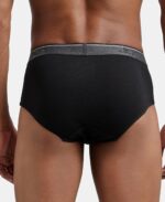 Jockey 8037 Men's Super Combed Cotton Solid Brief with Ultrasoft Waistband (Pack of 2) - Image 4