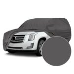 Auto Hub Car Cover Compatible with Hyundai Grand I10 with Mirror & Antenna Pocket, Dustproof, Heat Resistant, Triple Stitched, Grand I10 Car Cover- Grey - Image 5