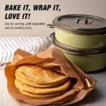 Beco Eco-Friendly Baking & Wrapping Paper, 11 inch x 20 Meter Roll, Pack of 1, 100% Bamboo Pulp & Chemical Free Parchment & Cooking Paper - Image 4