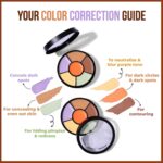 INSIGHT Pro Concealer Palette - Shade Corrector | Makeup Wheel for Face | Satin–Matte Finish | 3-in-1 Conceal, Contour & Correct | Waterproof | Full Coverage | 15gm - Image 3