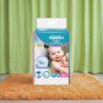 Amazon Brand - Supples Premium Baby Diaper Pants | 54 Baby Diapers | XL | 12-17 Kg | 12 Hrs Absorption | Cushiony Cotton Soft Fabric | Phthalates-Free | Triple Leak Guard - Image 2