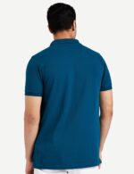 Amazon Brand - Symbol Men's Cotton Rich Solid Polo Tshirt | Collar Tshirts | Half Sleeves | Plain-Regular Fit (Available in Plus Sizes) - Image 2