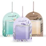 Aromahpure Gel Wink Hanging Car Perfume - Lavender, Musk, ocean | Pack of 3 | Long-Lasting Gel Based Car Air Freshener | Car Accessories | Last Up to 30 Days - Image 2