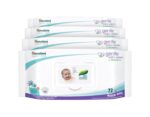 Himalaya Gentle Baby Wipes with Lid (72 wipes x4 packs -288 wipes) |100% Biodegradable Plant-based fabric | Indian Lotus & Aloe Vera | Skin Friendly PH| Extra Soft - Image 2