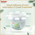 Huggies Natural Soft Premium Baby Diaper Pants, Our No.1 Soft Pants, Medium (M) Size (7-12 Kgs), Pack of 60 diapers | Cloud Softness All over with India's 1st Cloud Touch BeltTM - Image 2