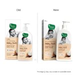 Mother Sparsh Milky Soft Head to Toe Baby Wash & Baby Shampoo-400ml with Milk Protein & Shea Butter | Ph balanced & Paraben free 2 in 1 Moisturizing Natural Baby Body Wash & Shampoo - Image 2