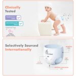 R for Rabbit Medium m Size Premium Feather Diaper for Baby 7 to 12 kgs (48 Pack Offer) - Image 2
