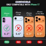 TheGiftKart Ultra-Hybrid Crystal Clear Back Case Cover for iPhone 17 | Shockproof Design | Hard Back Cover Case for iPhone 17 (PC & TPU, Transparent) - Image 2